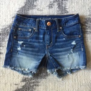 Never Been Worn AEO Midi Shorts